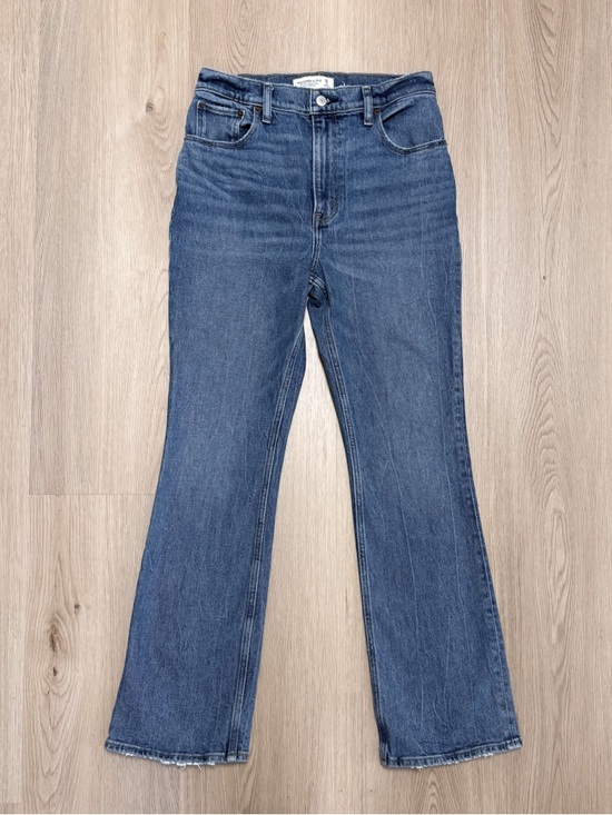 Abercrombie & Fitch Denim - Abercrombie Fitch Medium Wash 70s Vintage Flare Ultra High Rise Jeans 28 6 Short